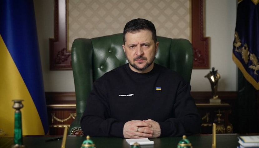 Volodimir Zelenski, președintele Ucrainei