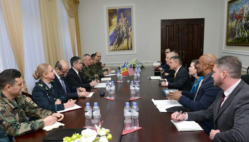 Discuţiile s-au axat pe cooperarea militară dintre Republica Moldova şi Statele Unite ale Americii