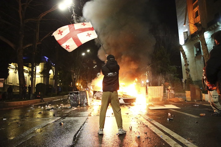 georgia protest