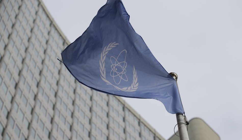 Steagul Agenţiei Internaţionale pentru Energia Atomică