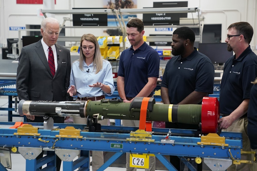 Președintele SUA, Joe Biden, în vizită la compania de armament Lockheed Martin
