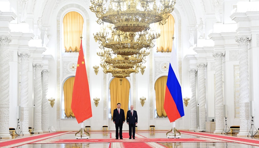 Vladimir Putin și Xi Jinping Vladimir Putin și Xi Jinping