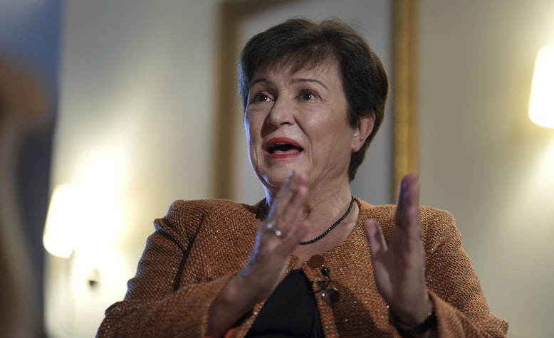 Directorul general al Fondului Monetar Internaţional (FMI), Kristalina Georgieva