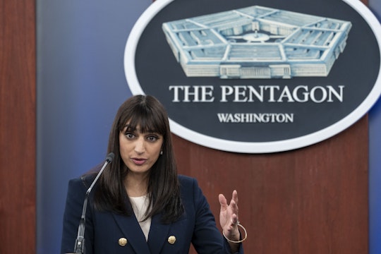 Sabrina Singh, purtătoare de cuvânt a Pentagonului,