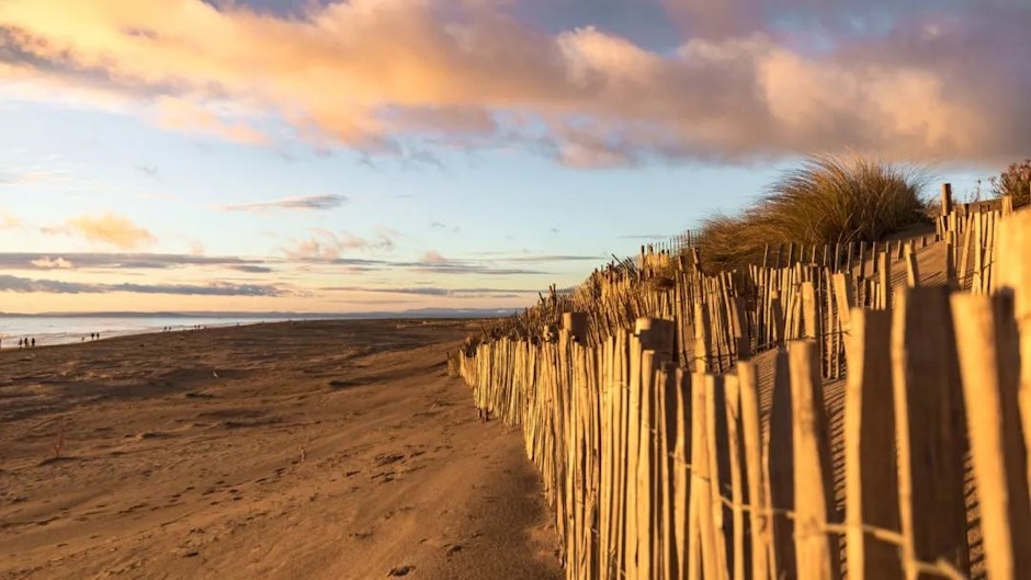 Plage de l'Espiguette in Grau du Roi, Franța