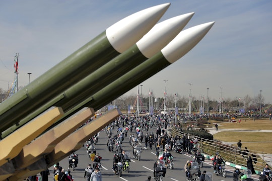 Rachete iraniene, expuse publicului