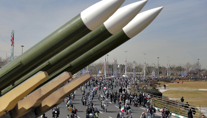Rachete iraniene, expuse publicului
