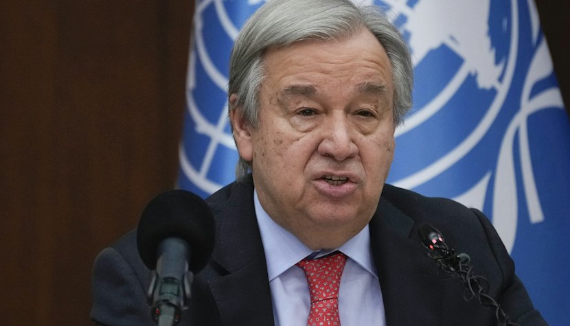Antonio Guterres, secretarul general al ONU Antonio Guterres