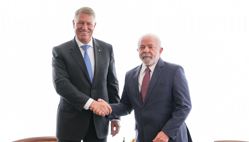 Klaus Iohannis s-a întâlnit cu președintele Lula da Silva. Este prima vizită în Brazilia la nivel de șefi de stat după 23 de ani Klaus Iohannis