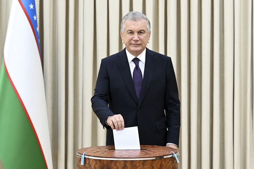 Președintele Uzbekistanului, Şavkat Mirzioev