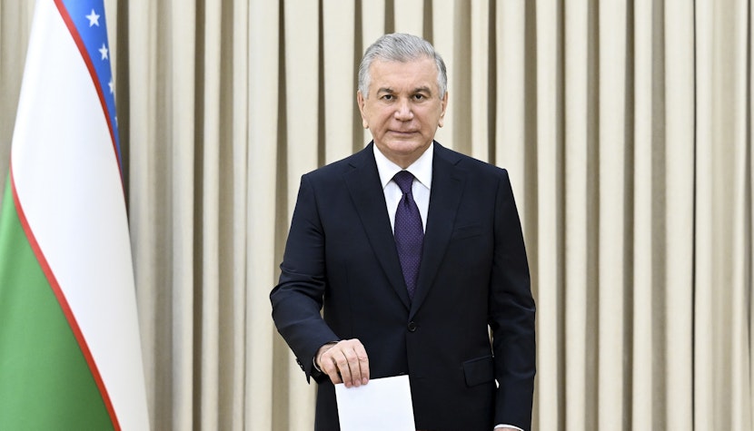 Președintele Uzbekistanului, Şavkat Mirzioev