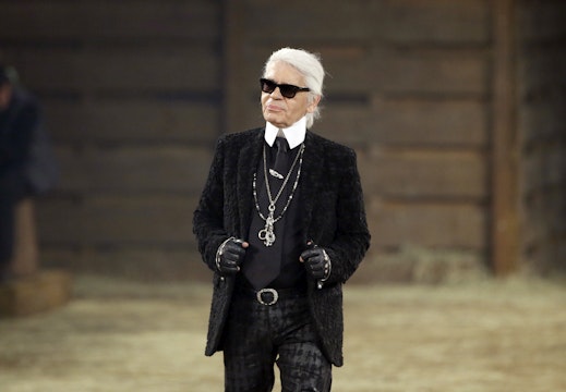 Karl Lagerfeld.