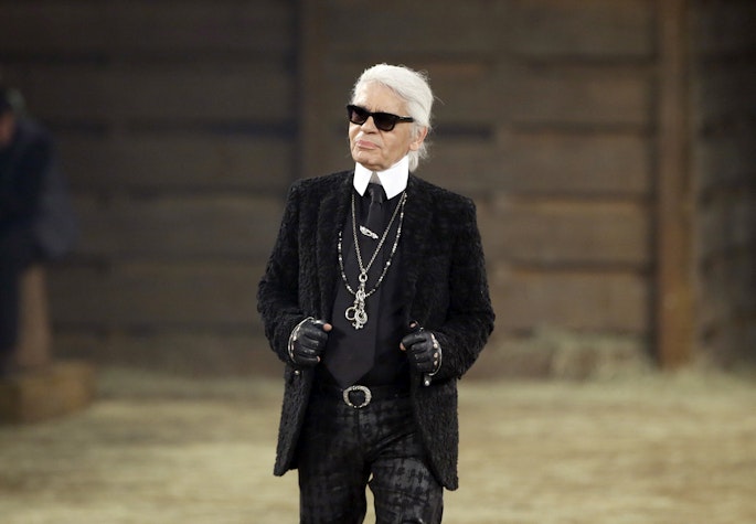 Karl Lagerfeld.