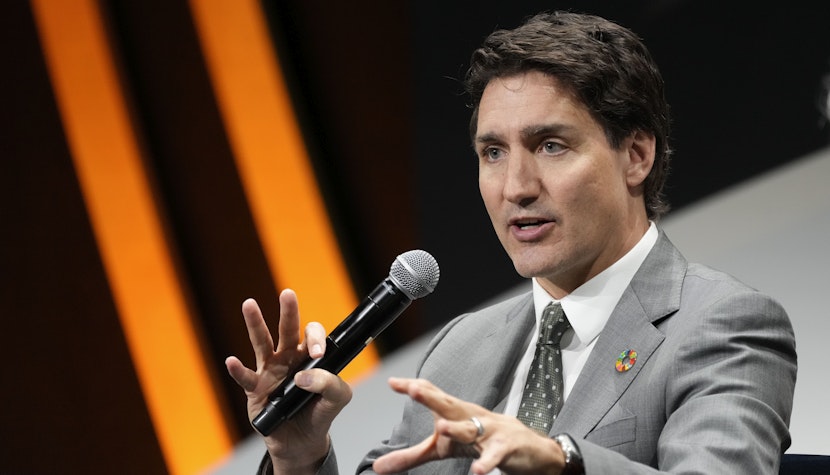 Premierul canadian, Justin Trudeau
