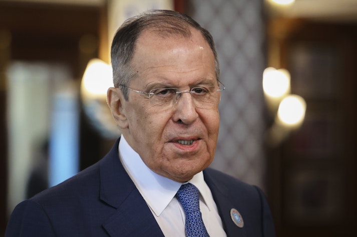Ministrul de externe rus, Serghei Lavrov