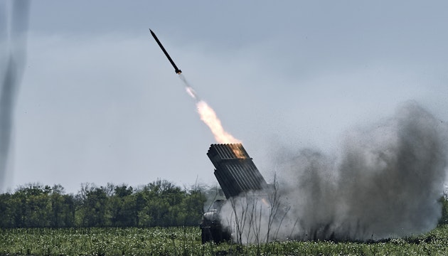 Lansator de rachete în Ucraina