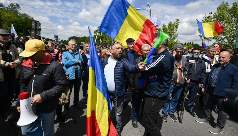 Cinci deputați AUR și un deputat neafiliat au fost sancționați după protestul din 10 mai