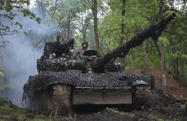 Grup de soldați ucraineni, în apropiere de Bahmut
