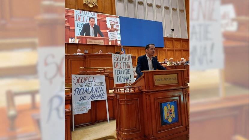 protest parlament