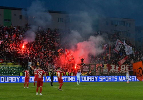 Dinamo a revenit în prima ligă după un singur sezon.