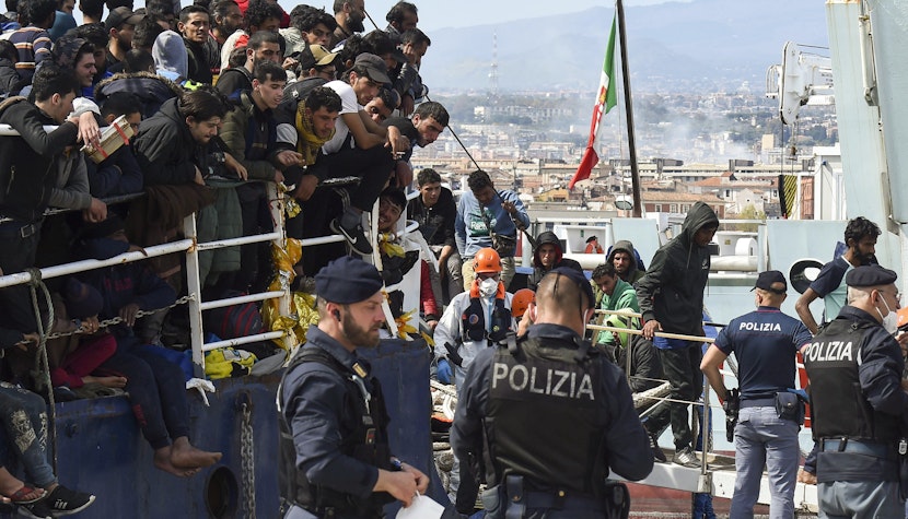 Migranți ajunși în Italia