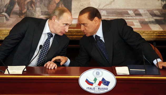 Putin, Berlusconi