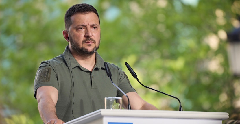 Președintele ucrainean Volodimir Zelenski
