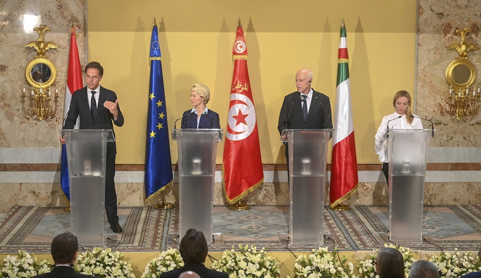 Preşedintele tunisian Kais Saied şi preşedinta Comisiei Europene Ursula von der Leyen au semnat un acord de "parteneriat strategic"