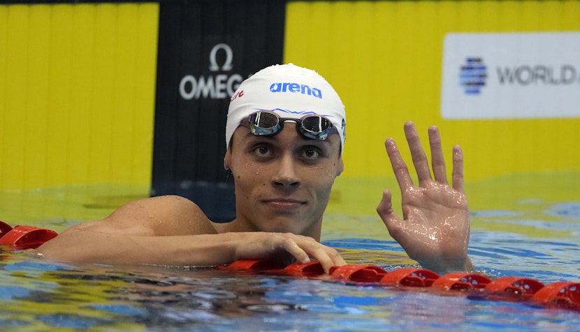 David Popovici, la Campionatul Mondial de la Fukuoka