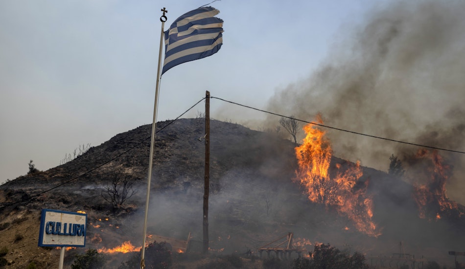 Incendiu Grecia