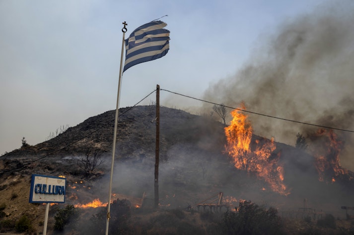 Incendiu Grecia