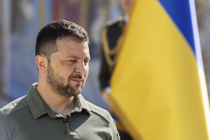 Președintele ucrainean, Volodimir Zelenski