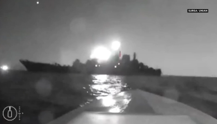 Ucraina a atacat vineri dimineaţa cu drone maritime o bază navală rusă de lângă portul Novorosisk Ucraina a atacat vineri dimineaţa cu drone maritime o bază navală rusă de lângă portul Novorosisk