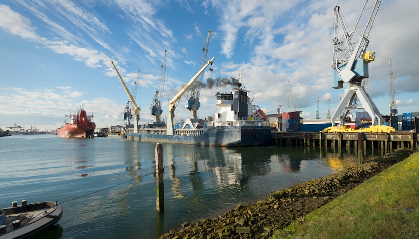 Portul Rotterdam, Olanda