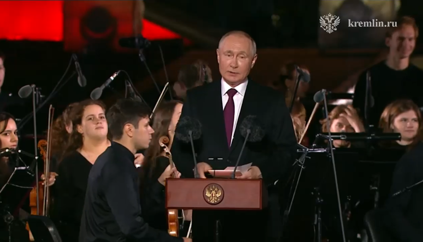 Putin Concert Vladimir Putin, la concert de muzică clasică. Președintele rus a ...
