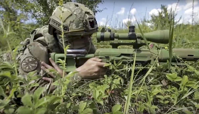 Militar ucrainean din Forțele Speciale