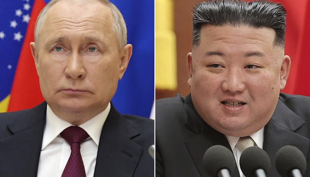 Vladimir Putin, Kim Jong Un