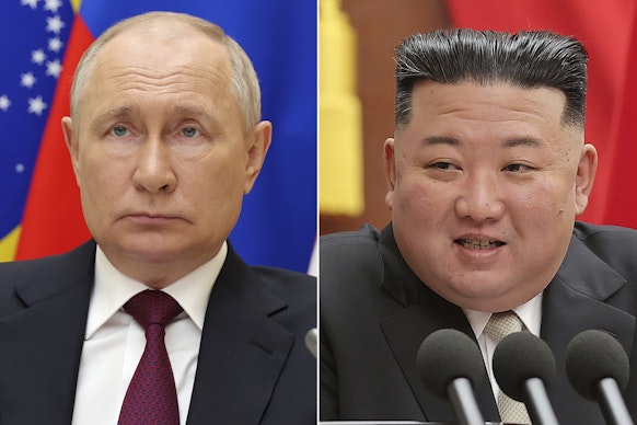 Vladimir Putin, Kim Jong Un