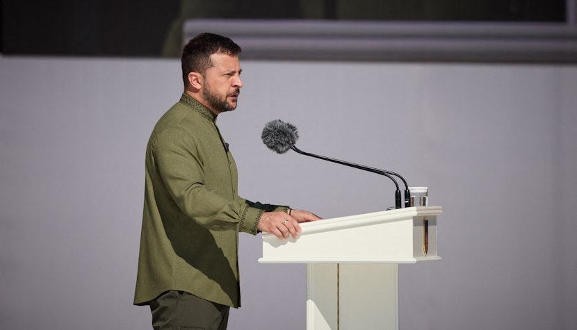 Volodimir Zelenski, președintele Ucrainei