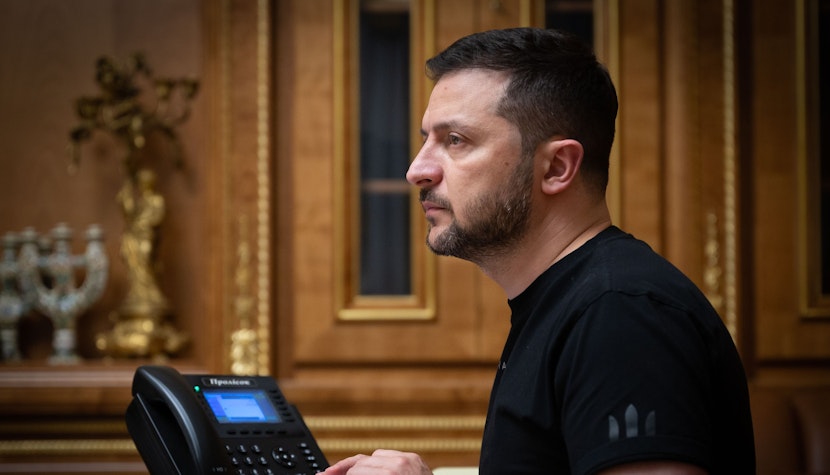 Volodimir Zelenski, președintele Ucrainei