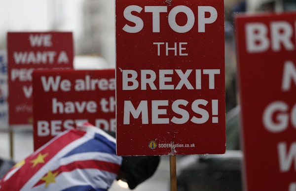 Manifestație anti-Brexit în Marea Britanie