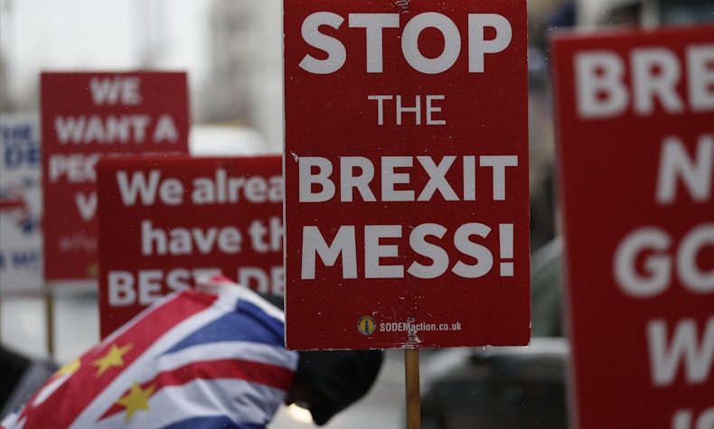 Manifestație anti-Brexit în Marea Britanie