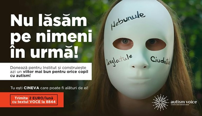 Noua campanie Autism Voice, „Nu lăsăm pe nimeni în urmă”, atinge un subiect mai puțin cunoscut publicului larg autism