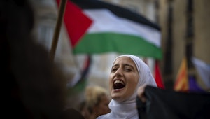 Protestatar palestinian