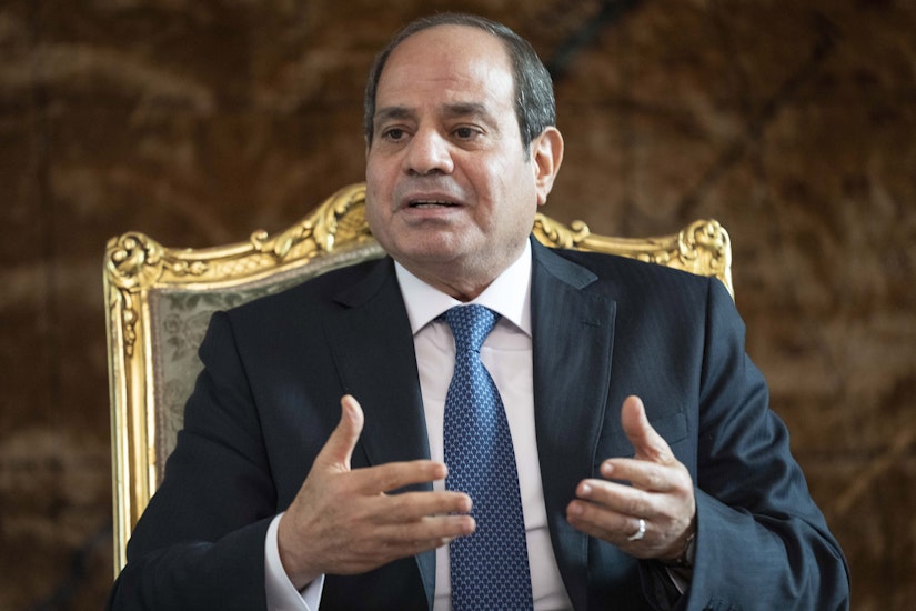 Preşedintele egiptean, Abdel-Fattah al-Sissi
