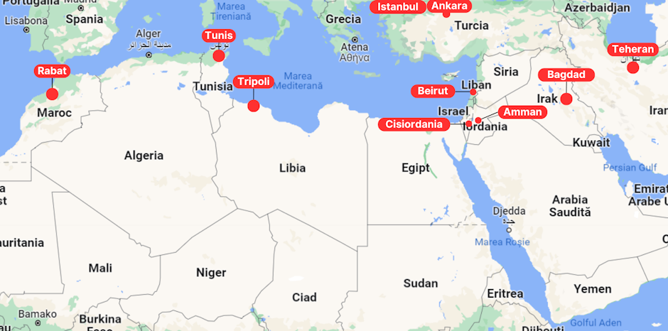 Proteste după explozia de la Spitalul Ahli Arab