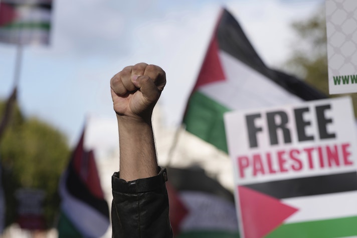 Manifestații pro-palestiniene la Londra