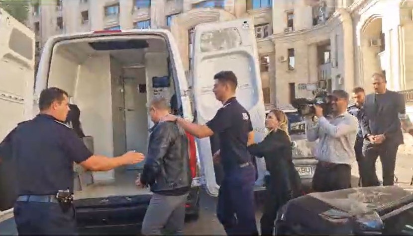 Patronii stației GPL din Crevedia, Ionuț Doldurea și Cosmin Stîngă
