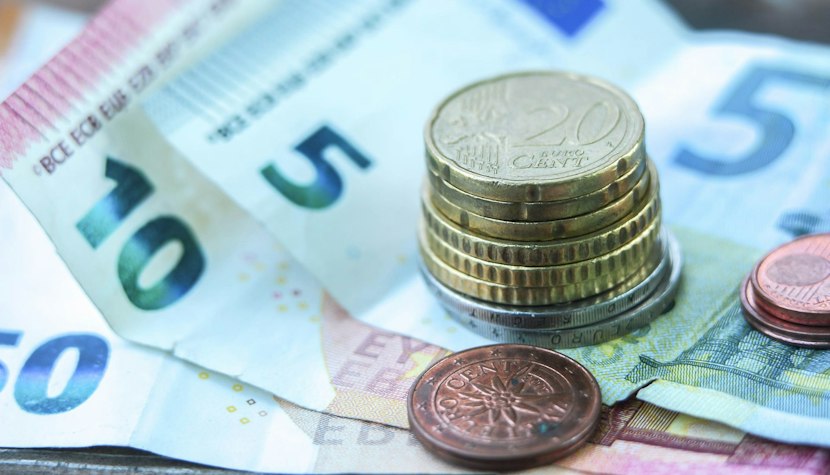 Inflația din zona euro a înregistrat o scădere peste aşteptări, la 2,9% în octombrie. bani euro