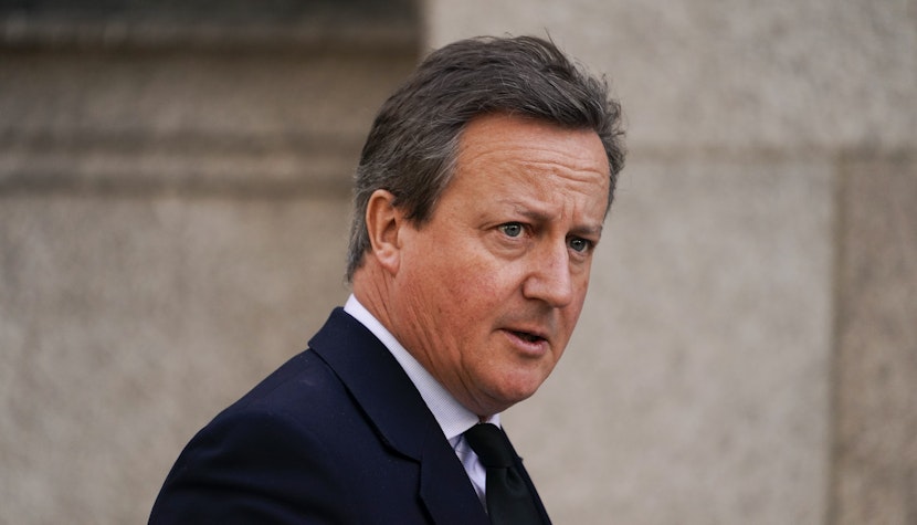 Fostul premier britanic David Cameron, numit în funcția de ministru de Externe